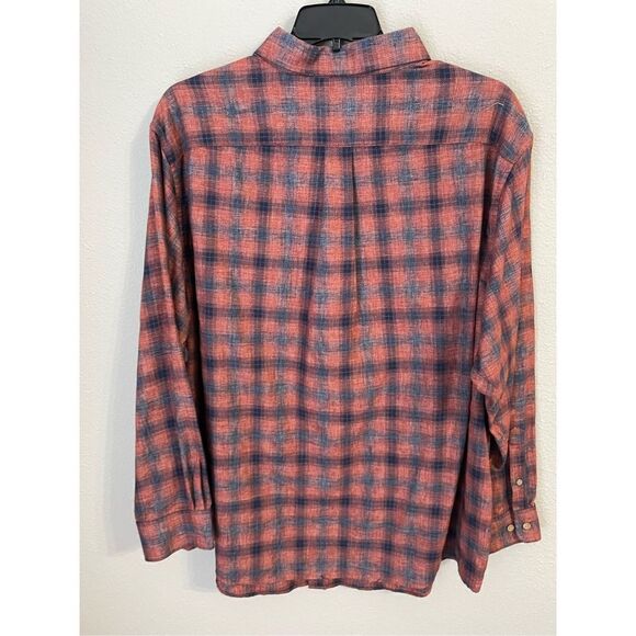 ❤️ROWM Mens Plaid Button Down 2XB - Picture 4 of 5
